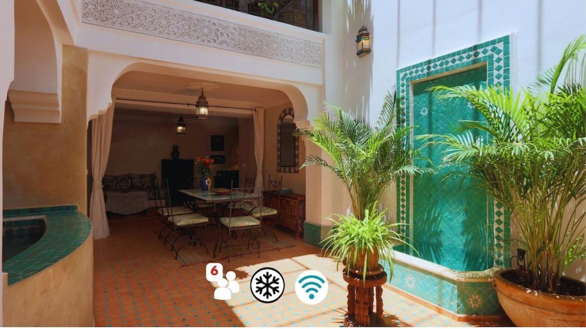 Dar Jena, Rare Riad In Medina On Mamounia Марракеш Экстерьер фото